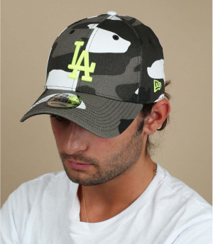 Cappellino camo LA Camo Ess 940 LA urban neon yellow